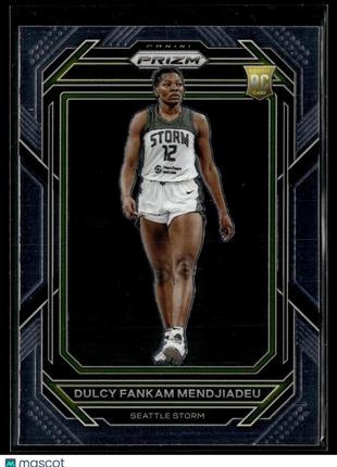 2023 PRIZM WNBA ROOKIE 42 Dulcy Fankam Mendjiadeu - Seattle Storm