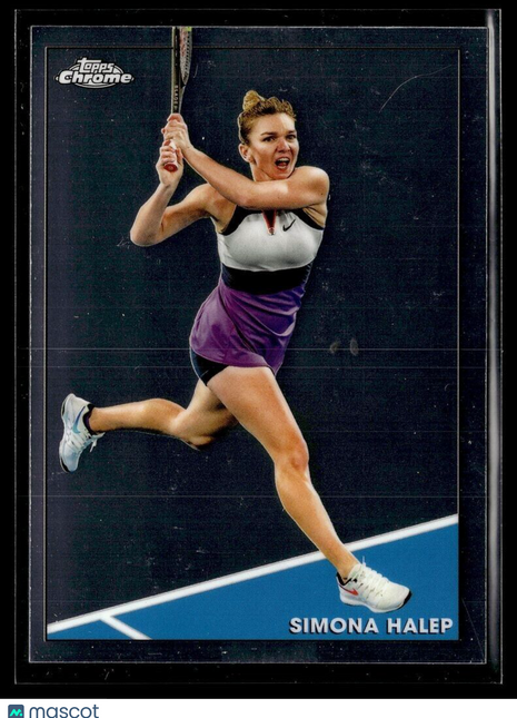 2021 TOPPS CHROME TENNIS 74 Simona Halep