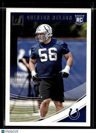 2018 DONRUSS ROOKIE QUENTON NELSON COLTS