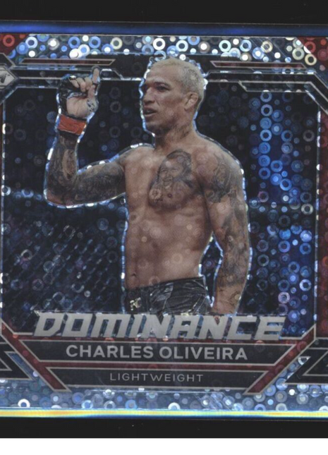 2023 PRIZM UFC H2 DOMINANCE CHARLES OLIVEIRA