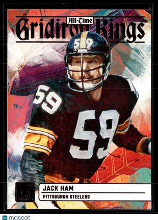 2023 DONRUSS ALL TIME GRIDIRON KINGS JACK HAM STEELERS