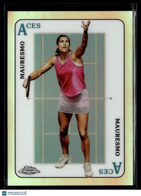 2021 TOPPS CHROME TENNIS REFRACTOR ACES ACE-13 Amelie Mauresmo
