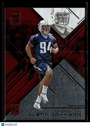 2016 ELITE RED /49 ROOKIE AUSTIN JOHNSON TITANS