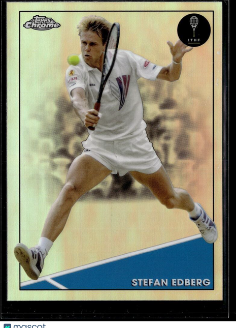 2021 TOPPS CHROME TENNIS REFRACTOR 22 Stefan Edberg