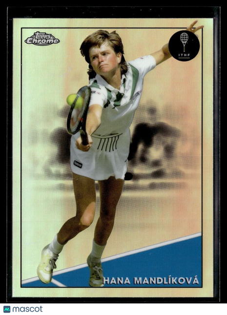 2021 TOPPS CHROME TENNIS REFRACTOR 41 Hana Mandlíková
