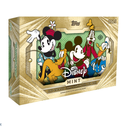 DISNEY 2025 Topps Disney Mint Hobby Box