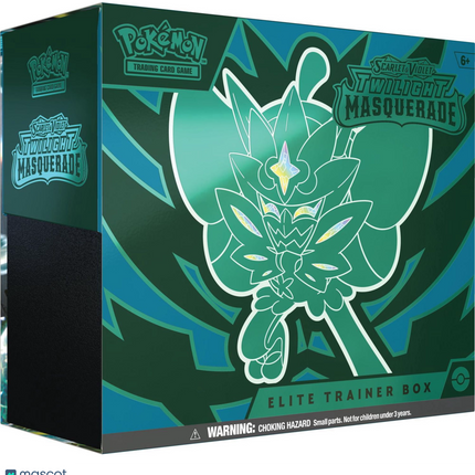 Pokemon Trading Card Game: Scarlet Violet Twilight Masquerade Elite Trainer Box