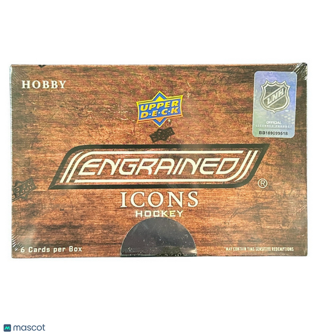 NHL 2024-25 Upper Deck Engrained Icons Hockey Hobby Box