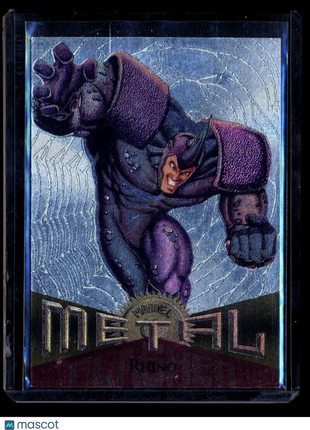 1995 FLEER MARVEL METAL RHINO