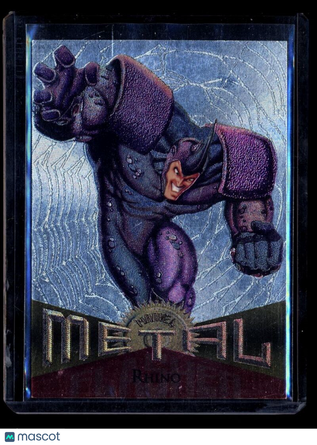 1995 FLEER MARVEL METAL RHINO