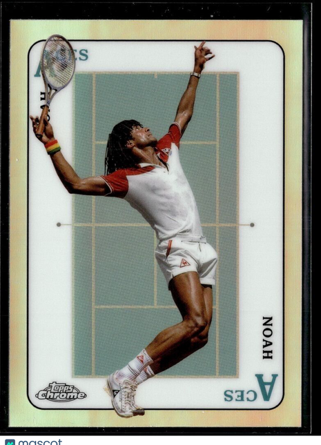 2021 TOPPS CHROME TENNIS REFRACTOR ACES ACE-16 Yannick Noah