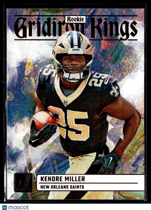2023 DONRUSS ROOKIE GRIDIRON KINGS KENDRE MILLER SAINTS