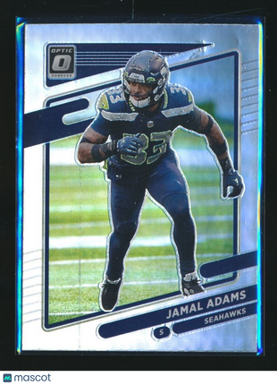 2021 OPTIC HOLO SILVER JAMAL ADAMS SEAHAWKS