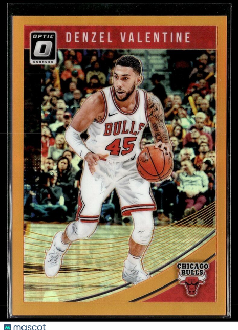 2018-19 OPTIC ORANGE /199 DENZEL VALENTINE BULLS