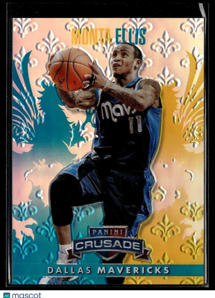2013-14 CRUSADE TEAL /249 MONTA ELLIS MAVERICKS