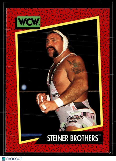 1991 IMPEL WCW #116 STEINER BROTHERS