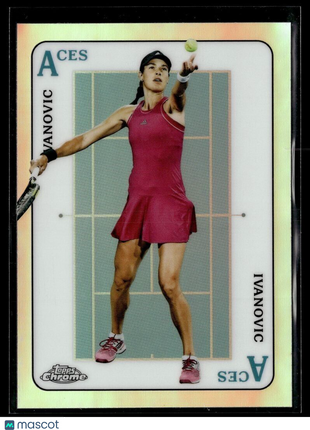 2021 TOPPS CHROME TENNIS REFRACTOR ACES ACE-20 Ana Ivanovic