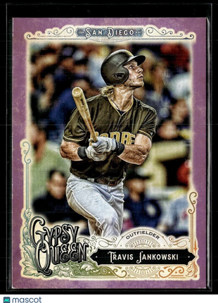 2017 GYPSY QUEEN PURPLE /250 TRAVIS JANKOWSKI PADRES