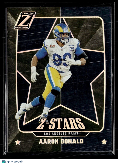 2022 ZENITH Z STARS AARON DONALD RAMS