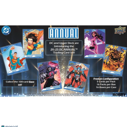 DCU 2024-25 Upper Deck DC Annual Hobby Box