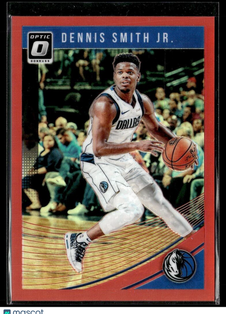 2018-19 OPTIC RED /99 DENNIS SMITH JR MAVERICKS