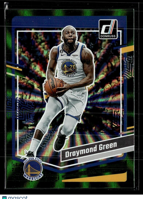 2023-24 DONRUSS GREEN SPIRAL 61 Draymond Green Golden State Warriors