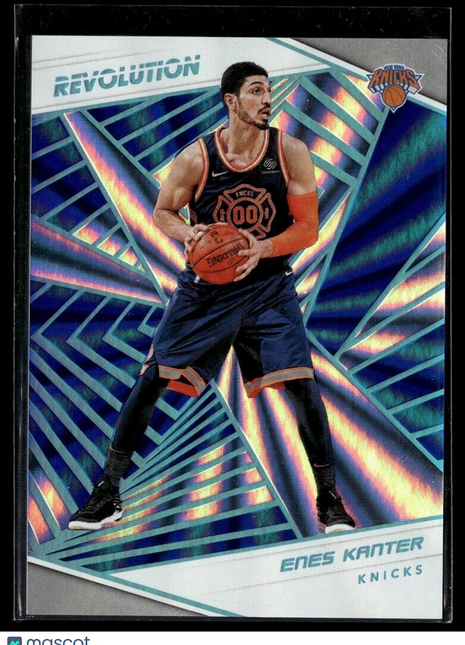2018-19 REVOLUTION SUNBURST /75 ENES KANTER KNICKS