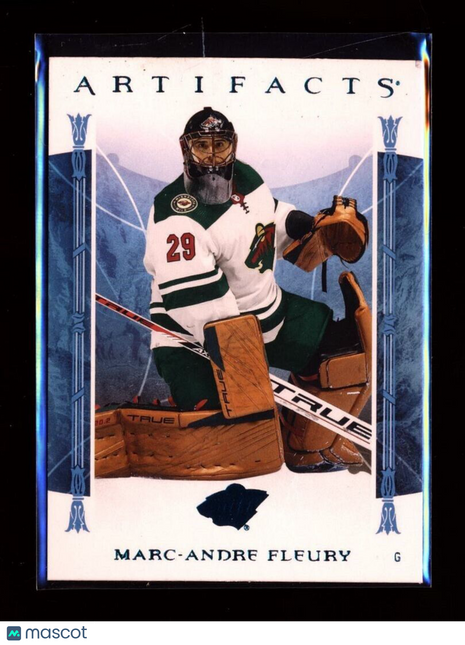 2022-23 UD ARTIFACTS TEAL MARC ANDRE FLEURY WILD