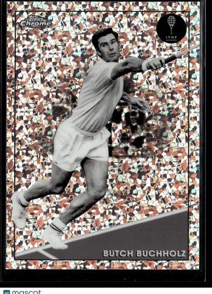 2021 TOPPS CHROME TENNIS BLACK WHITE MINI DIAMONDS 88 Butch Buchholz