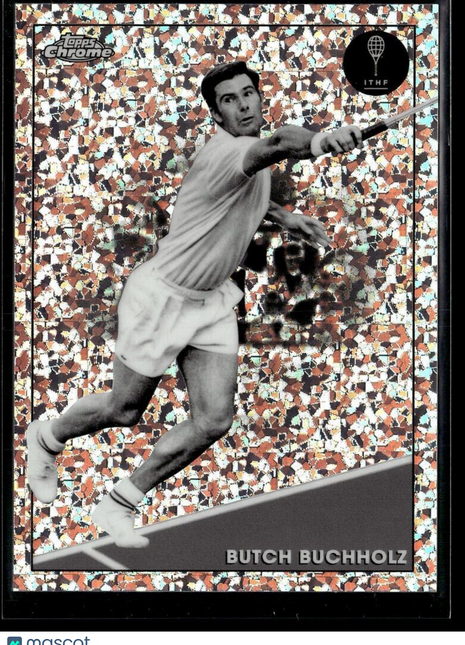 2021 TOPPS CHROME TENNIS BLACK WHITE MINI DIAMONDS 88 Butch Buchholz