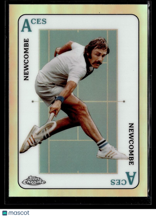 2021 TOPPS CHROME TENNIS REFRACTOR ACES ACE-6 John Newcombe