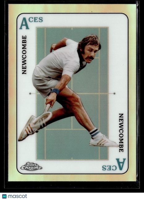 2021 TOPPS CHROME TENNIS REFRACTOR ACES ACE-6 John Newcombe