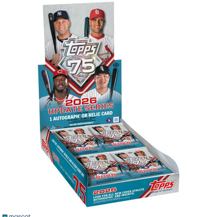 MLB 2026 Topps Update Series Baseball Hobby Box