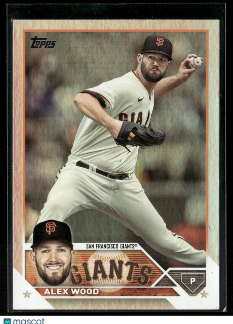 2023 TOPPS RAINBOW FOIL ALEX WOOD GIANTS