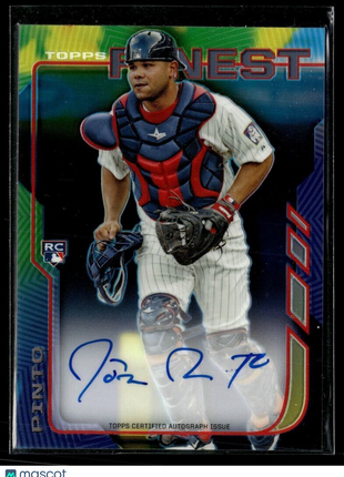 2014 FINEST ROOKIE AUTO JOSMIL PINTO TWINS