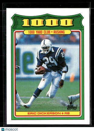 1988 TOPPS 1000 YARD CLUB ERIC DICKERSON COLTS