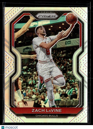 2020-21 PRIZM SILVER ZACH LAVINE BULLS