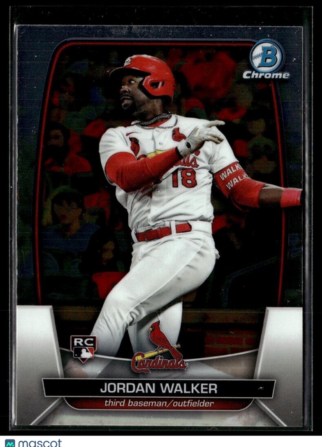 2023 BOWMAN CHROME 18 Jordan Walker - St. Louis Cardinals RC