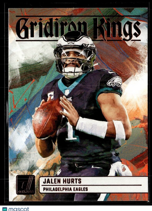 2023 DONRUSS GRIDIRON KINGS JALEN HURTS EAGLES