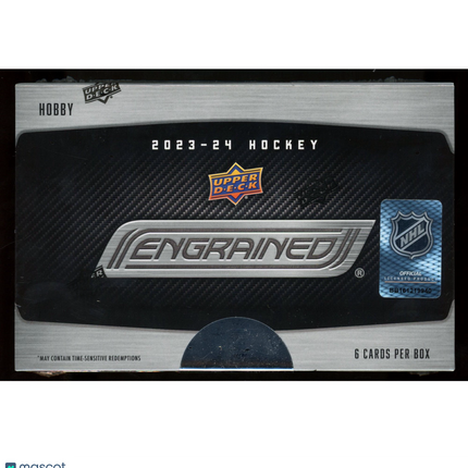 NHL 2023-24 Upper Deck Engrained Hockey Hobby Box
