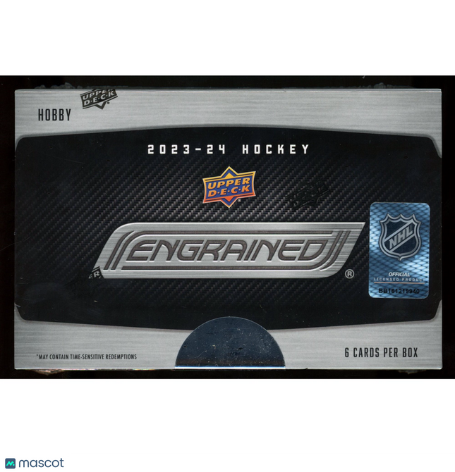 NHL 2023-24 Upper Deck Engrained Hockey Hobby Box