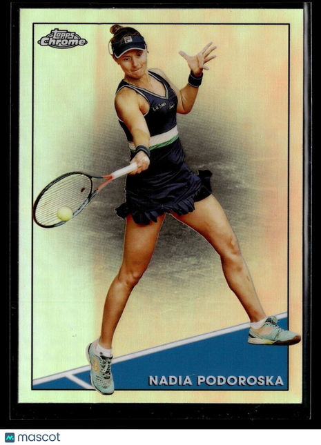 2021 TOPPS CHROME TENNIS REFRACTOR 56 Nadia Podoroska