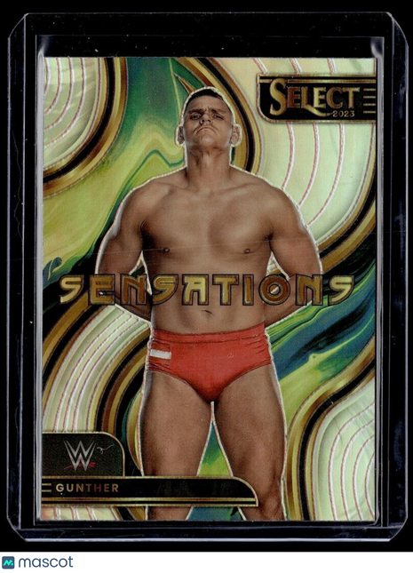 2023 SELECT WWE SILVER HOLO SENSATIONS GUNTHER