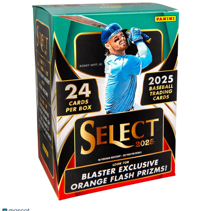 MLB Panini 2025 Select Baseball Trading Cards Blaster Box