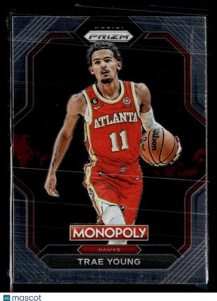 2022-23 PRIZM MONOPOLY STARS TRAE YOUNG HAWKS