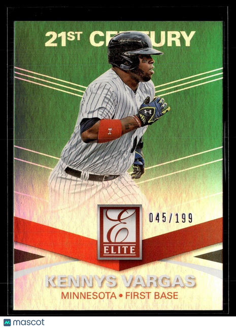 2014 ELITE GREEN 21ST CENTURY /199 KENNYS VARGAS TWINS