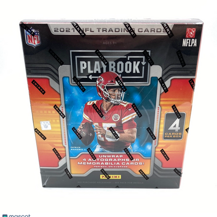 NFL 2021 Panini Playbook Football Hobby Box