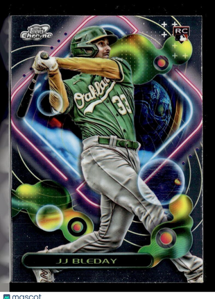 2023 TOPPS COSMIC CHROME 124 JJ Bleday - Oakland Athletics RC