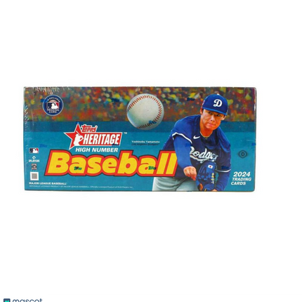 MLB 2024 Topps Heritage High Number Baseball Hobby Box