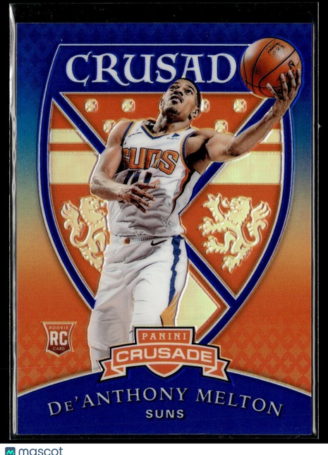 2018-19 CHRONICLES BLUE CRUSADE /99 ROOKIE DE'ANTHONY MELTON SUNS